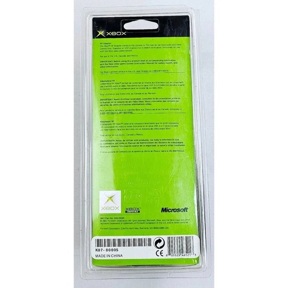 NEW OEM Official Microsoft Original XBOX RFU Adapter X08-25285 - Picture 2 of 3